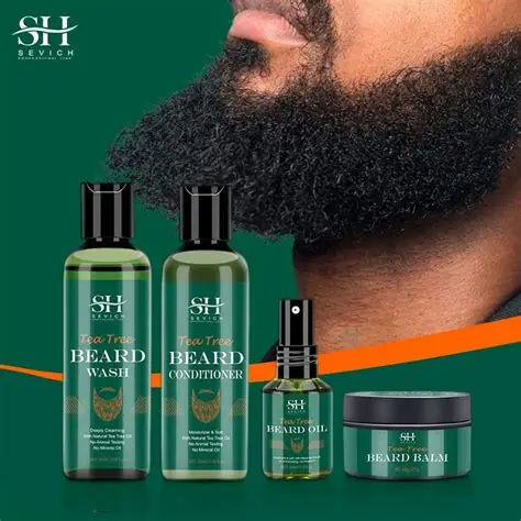 SH Sevich Tea Tree Beard gamme de croissance barbe
