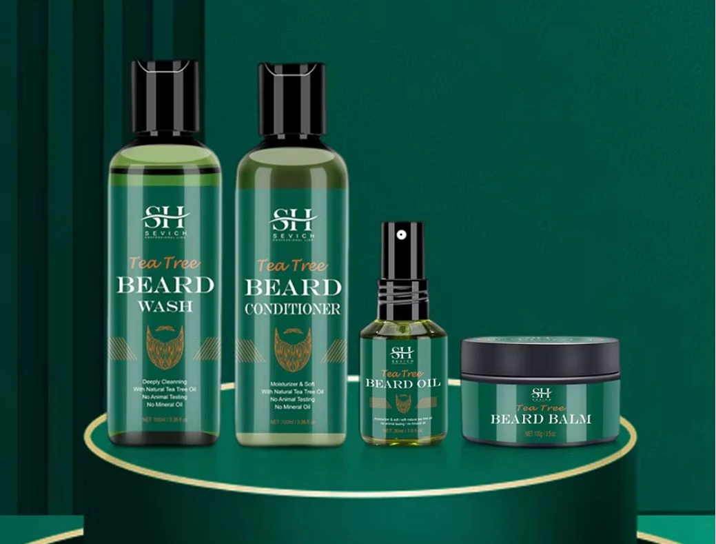 SH Sevich Tea Tree Beard gamme de croissance barbe