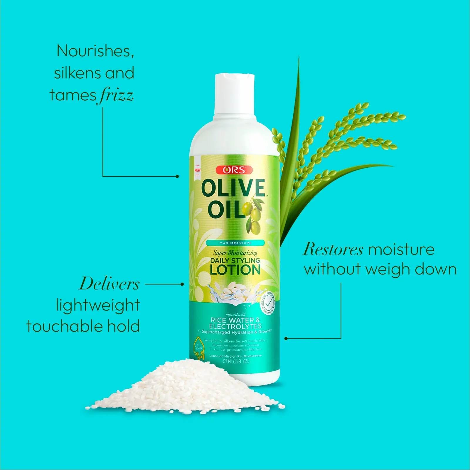 Gamme ORS Olive Oil + Rice Water