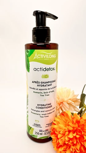 Actidetox après shampooing hydratant